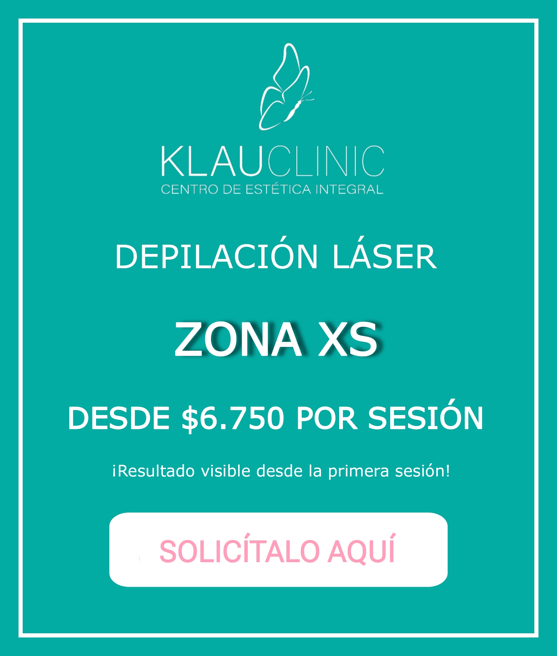 Depilación Trí-Láser Zona XS