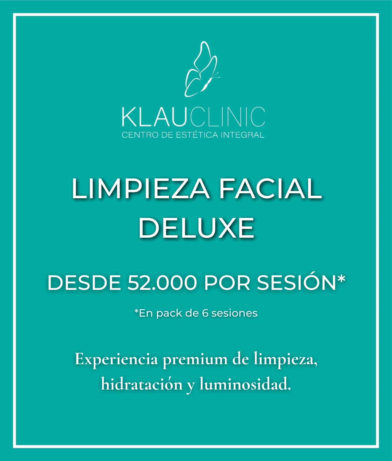 Limpieza Facial Deluxe Klauclinic