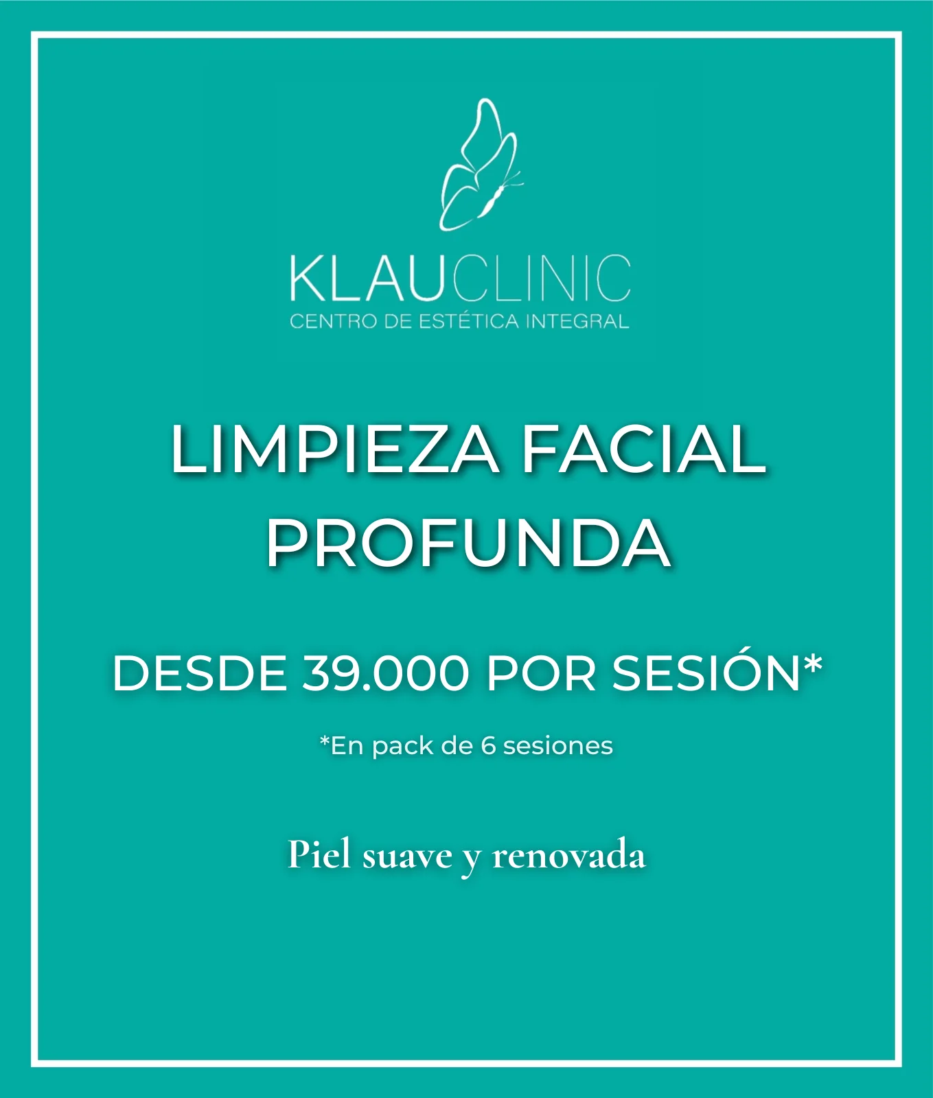 Limpieza Facial Profunda Klauclinic