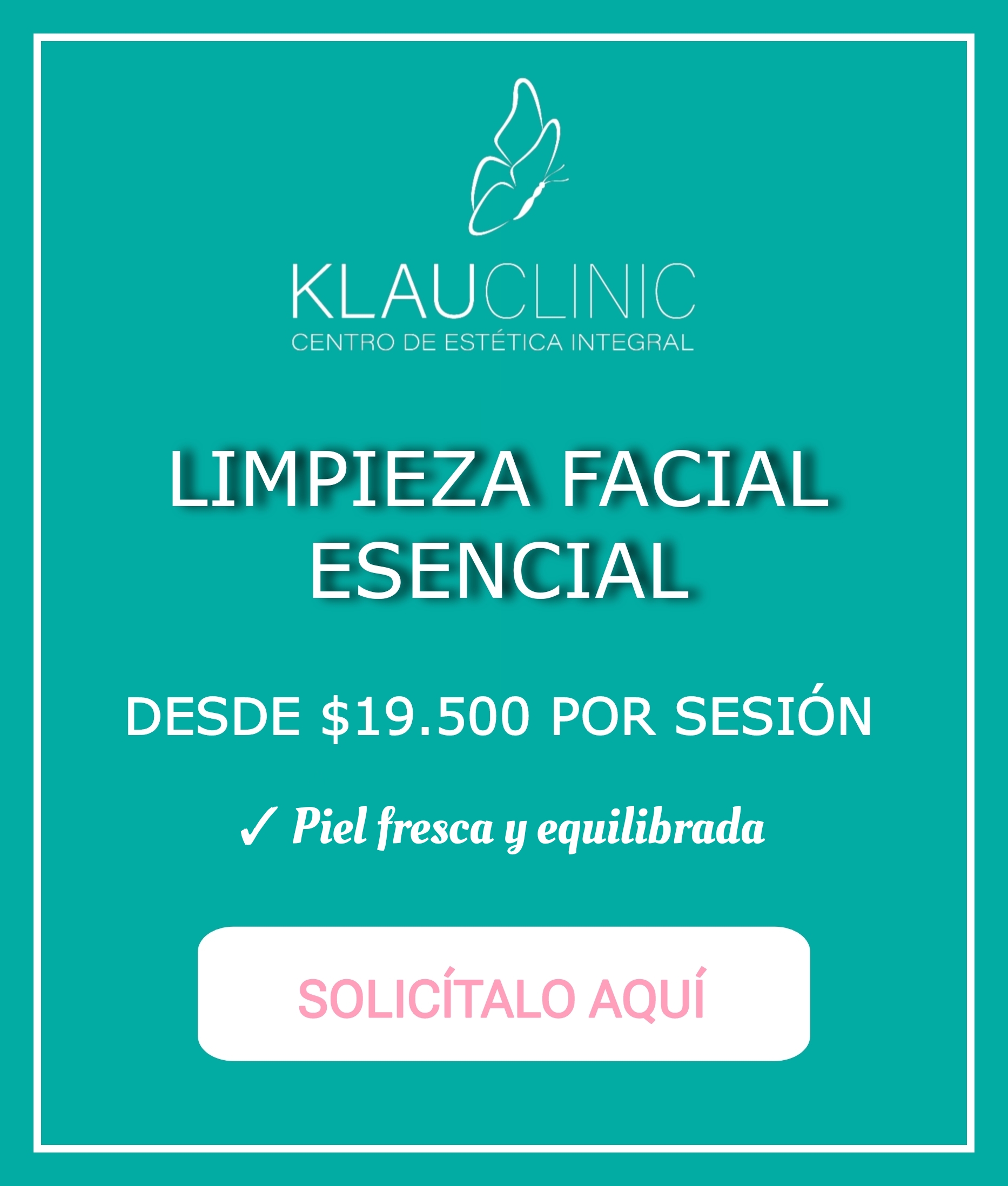 Limpieza Facial Esencial Klauclinic